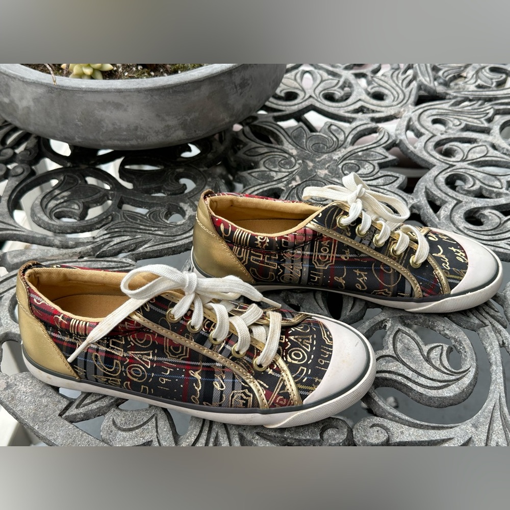 COACH BARRETT LEATHERWARE TENNIS SHOES